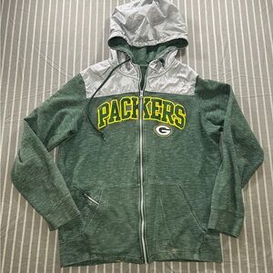 Green Bay Packers Antigua Victory Pullover Hoodie Men's Large